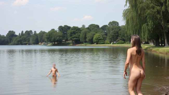 buitensex naturistenterrein bij recreatieplas